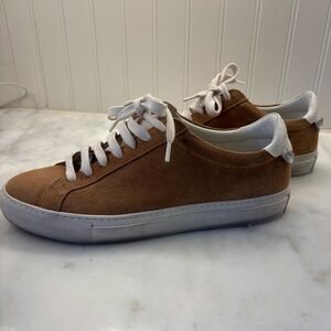 Givenchy Brown Suede Sneakers